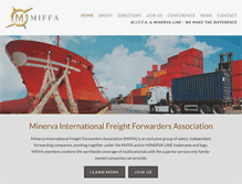Tablet Screenshot of miffa-group.com